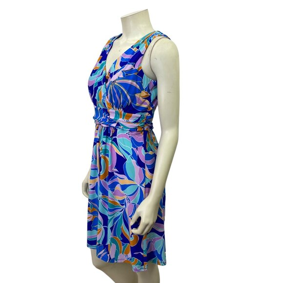 CAPPAGALLO‎ $99  SURPLICE NECKLINE DRESS  Sm NWT - Picture 4 of 7